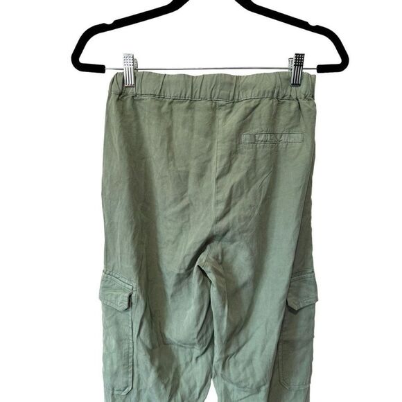 Saks Fifth Avenue 100% Lyocell Light Green Drawstring Jogger Pants Size XS - Picture 6 of 12